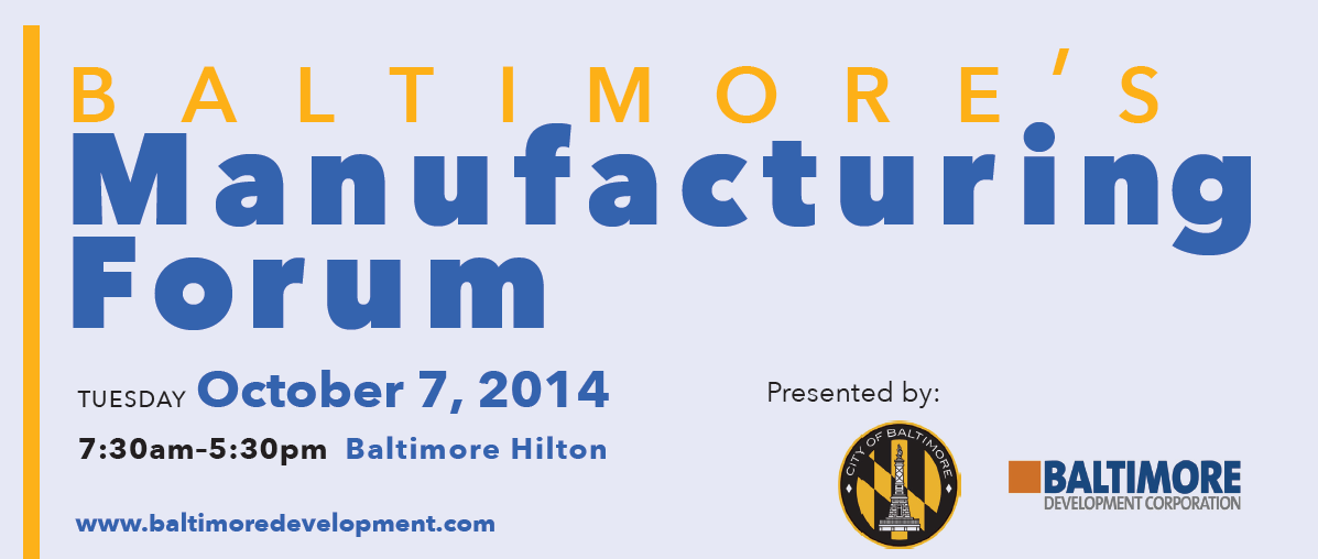 IMAGE: Baltimore's Manufacturing Forum