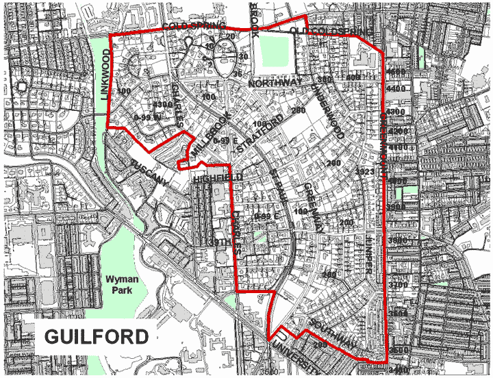 Guilford Map
